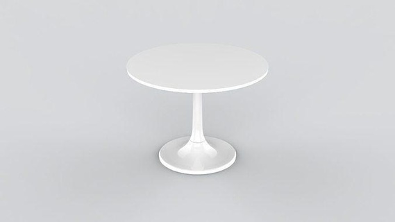 ikea boneca tabela Projeto interior mobília jantar minimalista escandinavo casa 3d print model - Mito3D