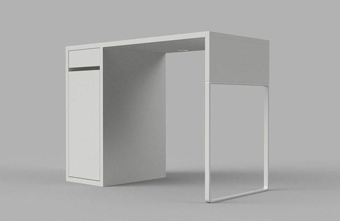 ikea micke scrivania mobilia tavolo ufficio design Arredamento interni Casa 3d print model - Mito3D