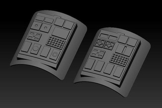 imperial compads estrela império compad guerras jogos brinquedos 3d print model - Mito3D
