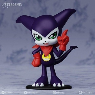 impmon miniature digimon beelzebumon anime adventure tamers geek 3dprint 3dmodel game halloween games toys 3d print model - Mito3D