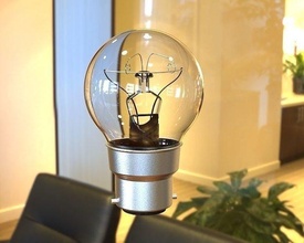 weißglühend Lampe Birne Licht buld Filament warm hell fluoreszierend Heizung dim 3d print model - Mito3D