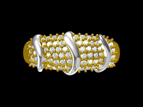 Hint mücevher tasarımı takı Beyler yüzük cad 3ddesign fantezi altın Gümüş gem güzel engagment elmas 3d print model - Mito3D