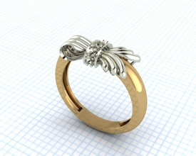 Indische jewllery design Schmuck gold weiß-gold Edelsteine diamond Herren sterling bedruckbar ist Silber Diamant-ring weiß gold-ring ring Juwel Mode-Schönheit drucken Hochzeit Mode-ring engagement Ringe 3d print model - Mito3D
