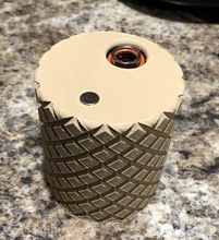 induction heater case - knurling dynavap gadgets hobby diy 3d print model - Mito3D