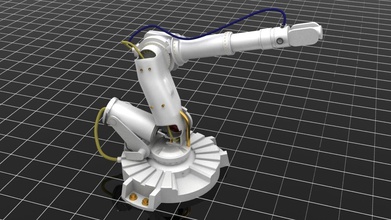 industriale bionico braccio bionicarm macchina armmachine mano bionica gadget scienza ingegneria laboratorio 3d print model - Mito3D