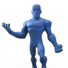 infinidade pose disney masculino modelo livre 3dprintable brinquedo figura jogos brinquedos 3d print model - Mito3D