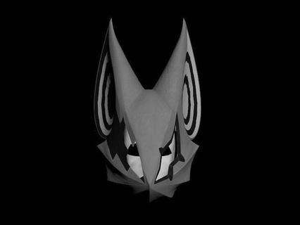infinito carattere sonico cosplay maschera casco Halloween costume Volpe ratto topo 3d Stampa stampa stl scultura dettagliata gioco stampabile arte sculture 3d print model - Mito3D