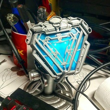 infinity war arc reactor - my version iron man stark avengers endgame tony arcreactor comic book marvel movies games toys 3d print model - Mito3D