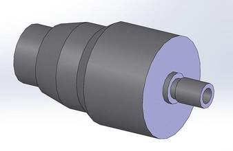 inflables adaptador estándar Schrader válvula piscina aire colchón cama conector pasatiempo bricolaje diy mecánico partes 3d print model - Mito3D