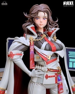 ingrid statue art femme hocher tête scifi patron table Bureau personnage mode intérieur Jeux jouets 3d print model - Mito3D
