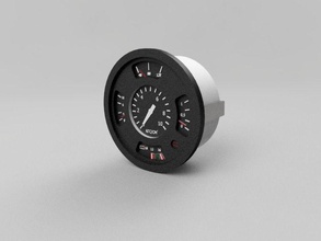 instrument cluster car zil 4331 science zil4331 control other 3d print model - Mito3D