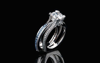 interchangeable ring jewelry sterling fashion wedding stone diamond necklace bracelet pendant vintag engagem sapphire engagement jewel lighting printable rings 3d print model - Mito3D