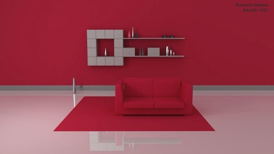 interior house 3d model decore pink decor 3d print model - Mito3D