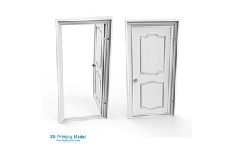 interno porta diorama 3d stampabile cancello gioco casa miniature scala tamiya 3d print model - Mito3D