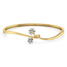 interwined flower bracelet. jewelry. bracelet. jewelry. silver. gem. printable. diamond ring. sterling. brilliant. white. earring. sapphire. ruby. brillant. diamant. bangle. vintag. apparel. diamond. ring. cad. bracelets. 3d print model - Mito3D