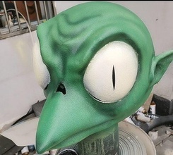 inuyasha cabeça cosplay mascarar cara quadrinho jogos brinquedos 3d print model - Mito3D