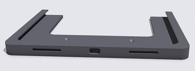ipad pro 11 2018 wall mount wallmount tablet smarthome homekit apple hobby diy electronics 3d print model - Mito3D