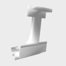 ipadpro montare estensione dji controllori controller ipad pro tavoletta fantasma passatempo fai meccanico parti 3d print model - Mito3D
