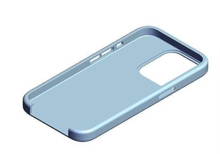 iphone 13 pró caso bainha plástico imagem portátil isolado passatempo faça eletrônicos 3d print model - Mito3D