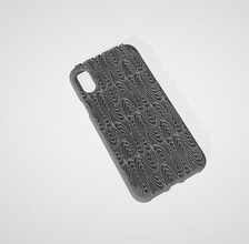 iphone caso funda diseño teléfono x patrón moda 3d print model - Mito3D