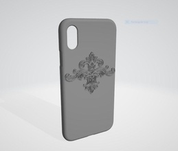 iphone case dolce gabbana fashion technology iphonex phone other 3d print model - Mito3D