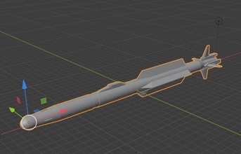 iris rakete militär modell kit maßstabgetreues 5 flugzeug hobby spiele spielzeuge 3d print model - Mito3D