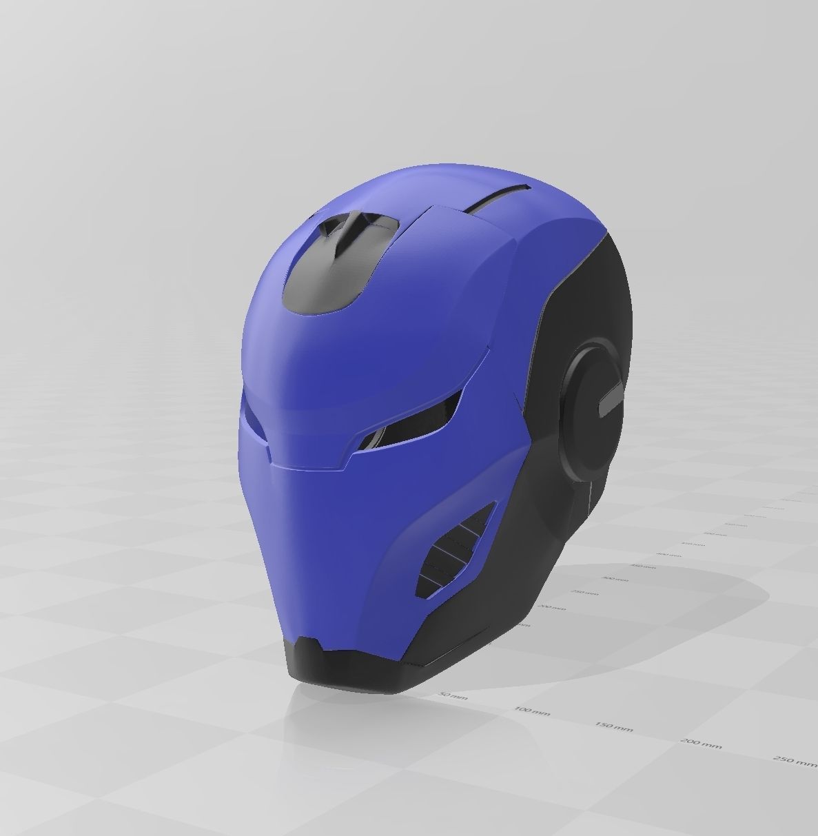 hierro hombre barracuda casco mujer pimienta potts rescate niña marca srt1 arte acero 3D print model - Mito3D