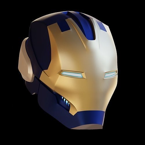 eisen legion kopf rächer alter of ultron wunder superheld villian dc comics mcu drohne dummy roboter helm stütze film hobby diy robotik 3D print model - Mito3D