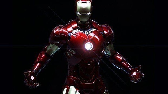 iron man robot armor knight character warrior future shield cyborg chrome sci fi science avenger games toys game accessories 3d print model - Mito3D