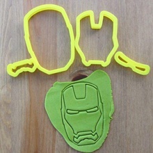 iron man cookie cutter professional 3dprinting biscuit biscuits cookiecutter cooky dining fondant ginger gingerbread house household keyhole kitchen kitchenware pastry printable 3d print model - Mito3D