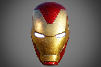 iron man helmet mark 85 metal avengers endgame tony stark cosplay captain america mark85 spiderman peterparker hobby diy 3d print model - Mito3D