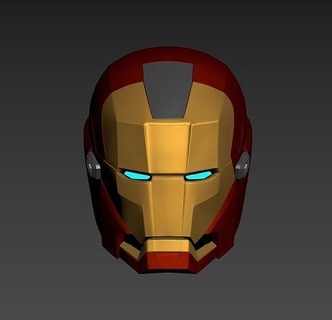 iron man mark 35 mk35 helmet avengers ironman mark35 ironmanmk35 cosplay mask art 3d print model - Mito3D