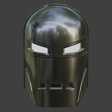 iron monger inspired helmet commission marvel ironman superhero comic hero stark man props cosplay hobby diy 3d print model - Mito3D