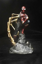 fer araignée homme fin jeu vengeurs 3d impression repasser merveille statue art sculptures 3d print model - Mito3D