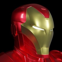ironman extremis helmet iron man marvel comics props cosplay stark hobby diy 3d print model - Mito3D