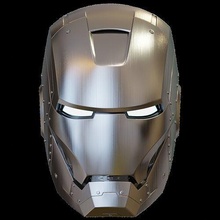 ironman mark 2 helmet 3d printable model interior details cosplay armor marvel 3dprint iron man avengers hobby diy robotics mark2 mk2 mk3 mark3 walsh3d 3d print model - Mito3D