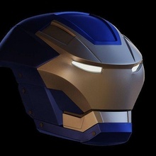 ironman mark 38 igor helmet 3d printable model cosplay armor marvel 3dprint iron man avengers mk38 mark38 mk42 mark42 hobby diy robotics walsh3d 3d print model - Mito3D