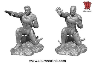 homme fer mk50 stl fichier marcoart merveille bande dessinée figure Tony Stark vengeurs Jeux jouets 3d print model - Mito3D