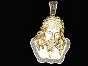 isa kolye ucu isakolye gold silver taki fashion ring 3d jewelry necklaces 3d print model - Mito3D