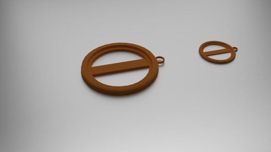 isa pendant jewelry fashion norse pendants 3d print model - Mito3D
