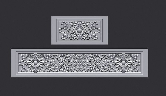 islami mezar desenli panel model cnc cnctombstone taşı anıt mezarlık oymak oymacılık süs cncmodel 3d yan kasa Sanat işaretler logolar 3D print model - Mito3D