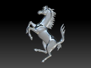 italienisch wagen pferd symbol sportwagen super italien logo mustang zahl druckbar cnc linderung skulptur hobby diy automobil 3d print model - Mito3D