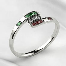 italy fashion gold ring jewel gem rhino 3dprint printable print diamond brilliant wedding engagement ruby sapphire emerald citrine pave jewelry rings 3d print model - Mito3D