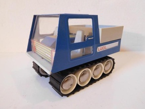 ites lucil batería cubierta carcasa funda vehículo plataforma retro juguete juguetes clásico juegos 3d print model - Mito3D