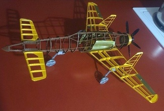 j7w1 shinden escala volador aeronave 1000mm avión aeropuerto vuelo vehículo aire aviar pasatiempo bricolaje diy 3d print model - Mito3D
