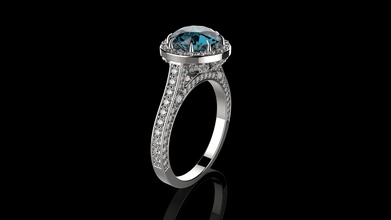 j rings n4017 jewelry gold ring silver diamond gem jewel jewellery engagement printable wedding sterling white brilliant fashion engagem platinum 3d print model - Mito3D