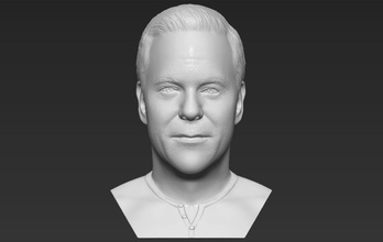 Jack bauer busto 3d impresión Listo stl obj formatos kiefer Sutherland 24 famoso película personaje televisión serie anti terrorista cia fbi Ejército 3d print model - Mito3D