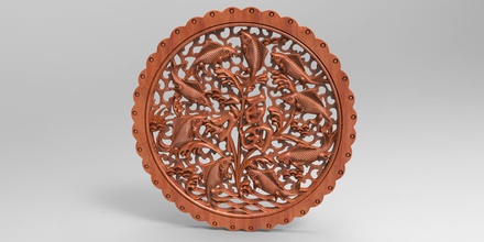 giada carving casa la scultura classica di fibonacci d'oro gioielli matematica collana ornamentali ciondolo ciondoli sequenza spira a spirale swirl twirl vortice arredamento 3d print model - Mito3D