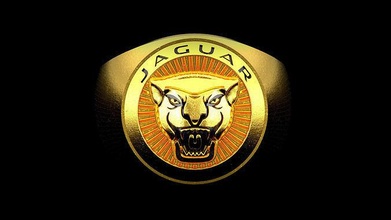 jaguar Preto pantera anel joalheria imprimível esterlina ouro motociclista cavaleiro roadster cartierr animal carros crânio esculpir Puma marca EUA Canadá argolas 3d print model - Mito3D