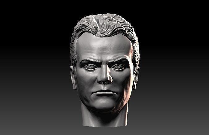 James Cagney Porträt Skulptur Gesicht Statue Kunst Darsteller Tänzer Kopf Haar Jamescagney Skulpturen 3D print model - Mito3D